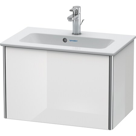 Xsquare Wall-Mounted Vanity Unit White High Gloss